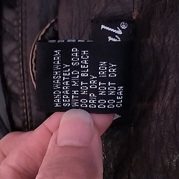 Wet Seal Faux Leather Jacket Boys Large - Picture 4 of 4